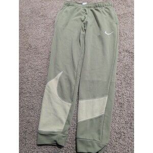 Men's Size L Nike Sportswear Big Swoosh Jogger Sweatpants Green